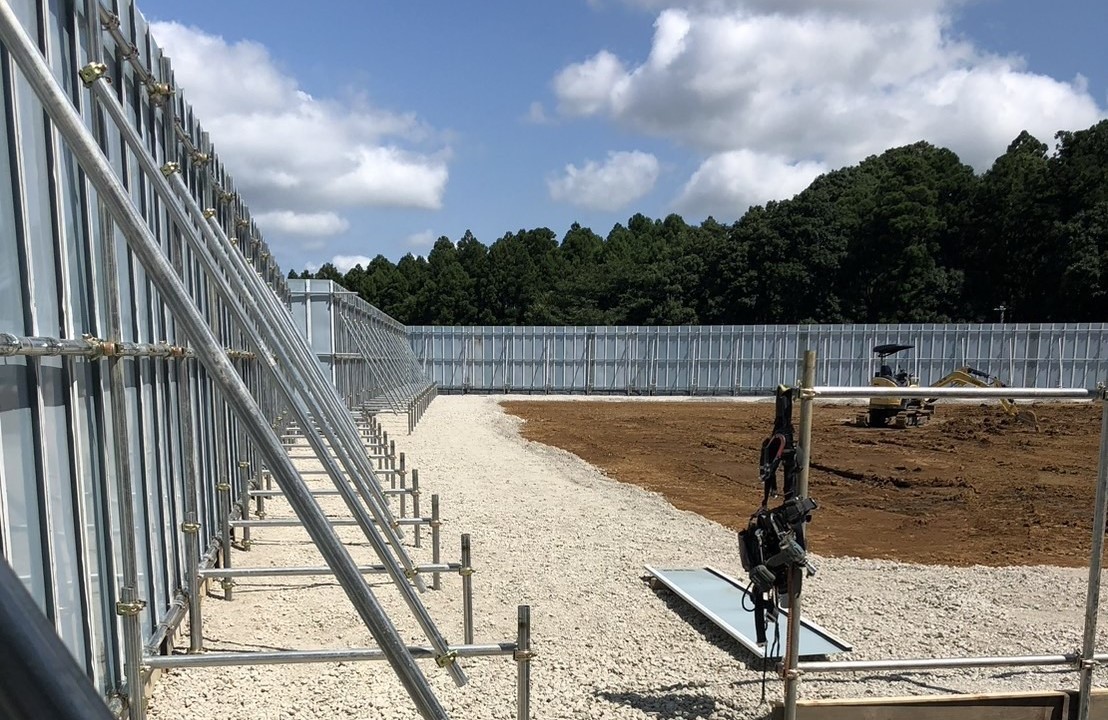栗田興業株式会社 仮囲い